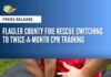 Flagler County Fire Rescue Switching to Twice a Month CPR Training Classes