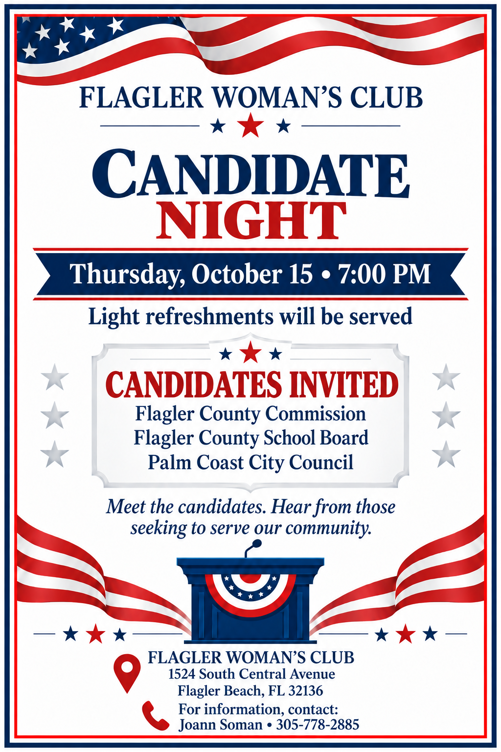 Candidates Night October 2026