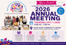 Flagler County Cultural Council to Celebrate Five Years of Arts, Culture and History at Oct. 1 Annual Meeting