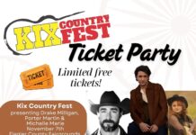 Halloween Treat: KIX Countryfest Ticket Party Set for Saturday, October 31