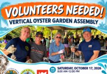 Volunteers Needed for Next Vertical Oyster Garden (VOG) Assembly Oct. 17 in Daytona Beach