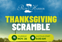 Palm Harbor Golf Club to Host Inaugural Thanksgiving Scramble