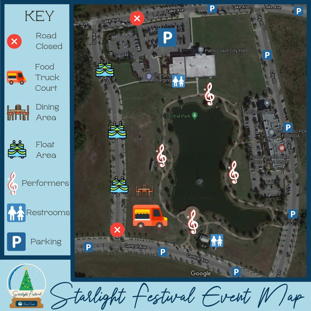 Mark Your Calendar For The Starlight Festival This Saturday In Central Park  - Flagler News Weekly