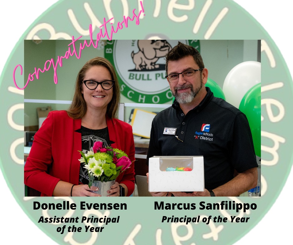 Flagler Schools Bunnell Elementary Home to Principal AND Assistant